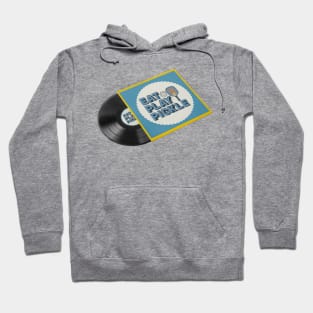 Get Your Groove on with Eat Play Pickle Vinyl Record Design Hoodie